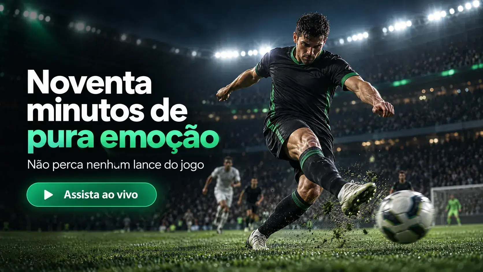 Futebol ao vivo na TV